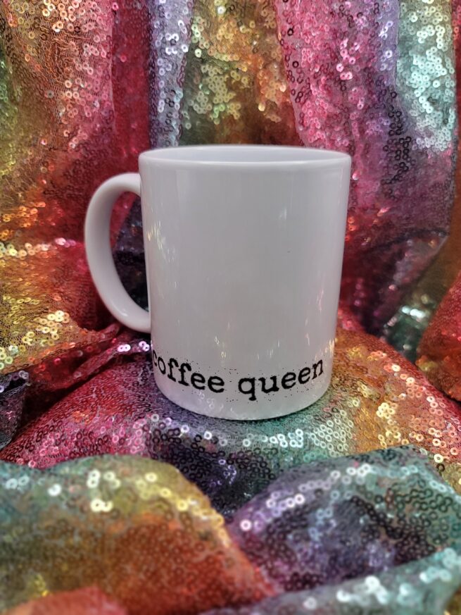 coffee queen coffee cup