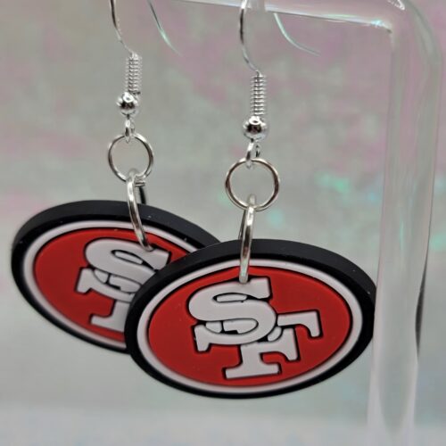 49ers - FOOTBALL earrings