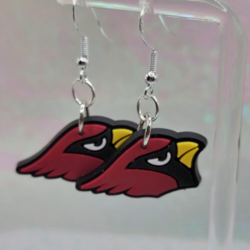 cardinals - FOOTBALL earrings