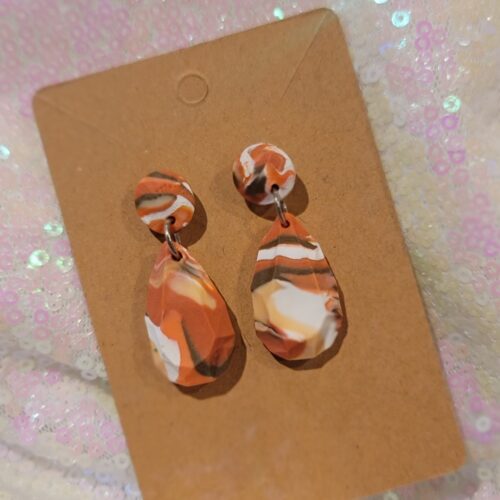 tiny's clay earrings - tiny012