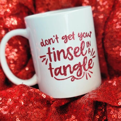 malarkey mugs - don't get your tinsel in a tangle