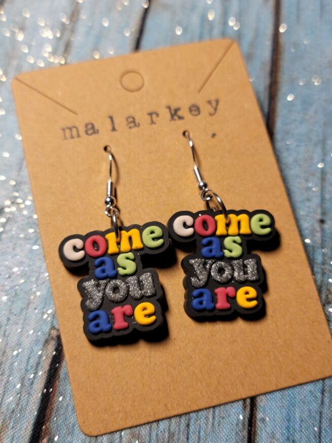 come as you are earrings