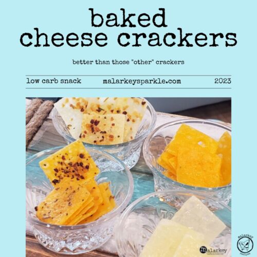 baked cheese crackers