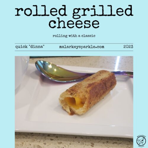 rolled grilled cheese