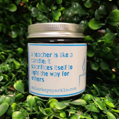 teachers light the way for others candle