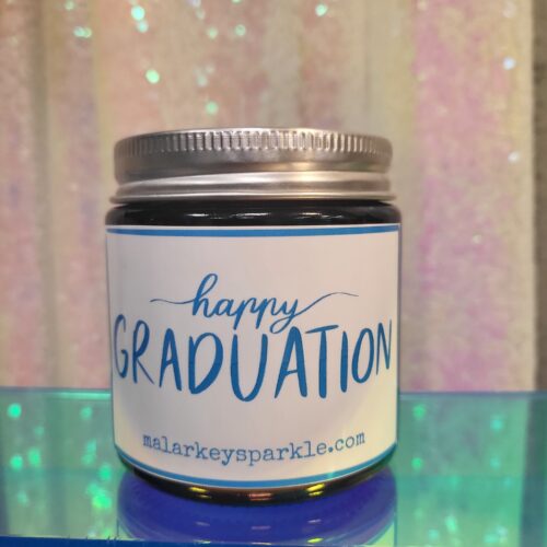 happy graduation candle