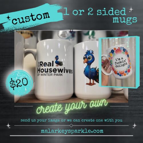 custom mugs - you choose the designs