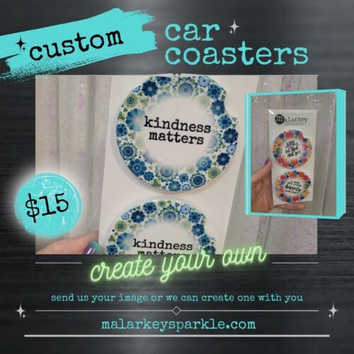 custom car coasters - you choose the designs