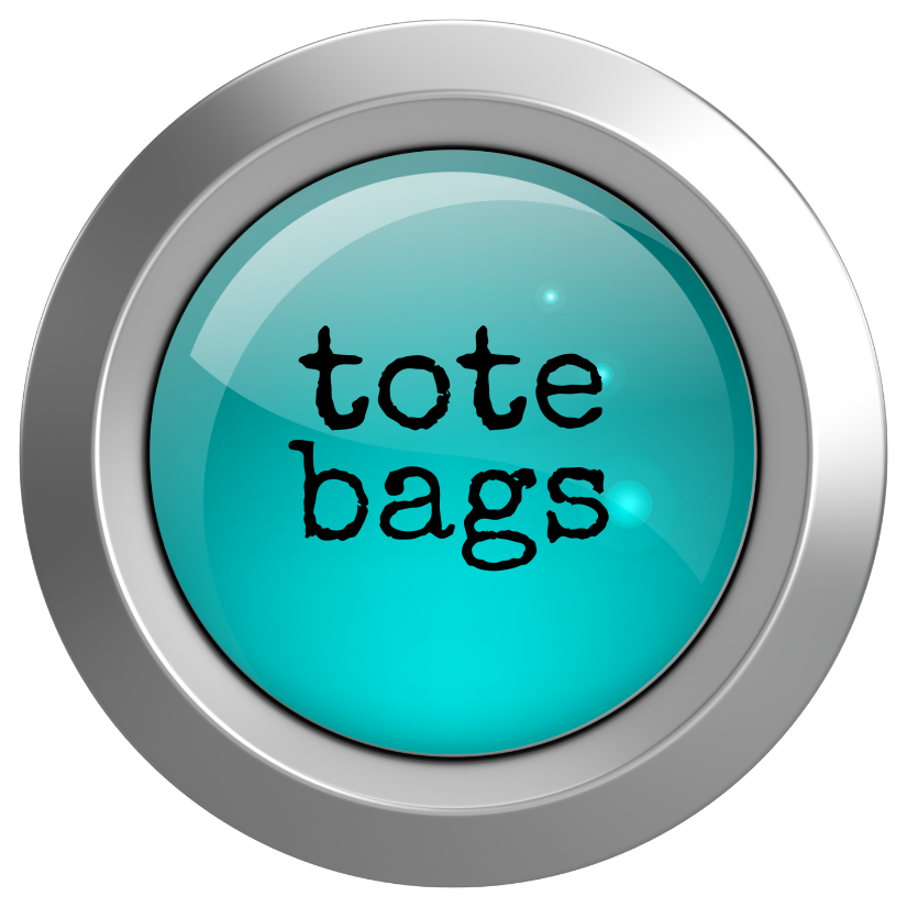 tote bags button