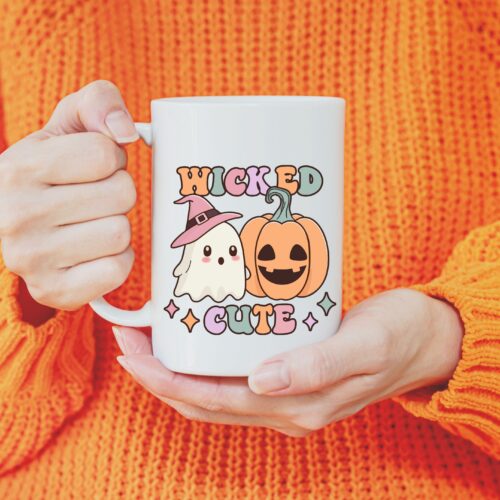 wicked cute halloween mug