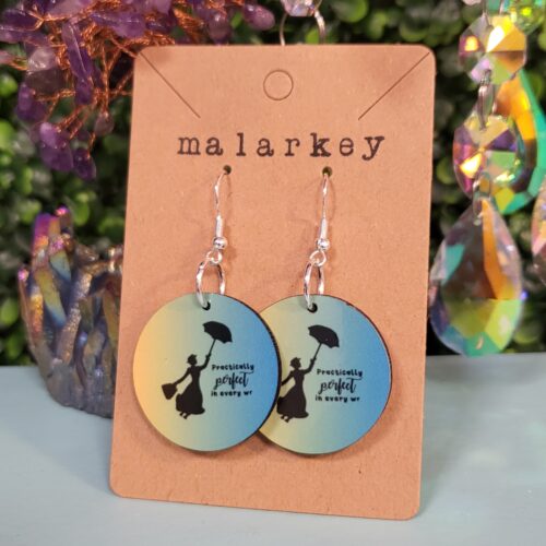 mary poppins earrings - malarkey originals
