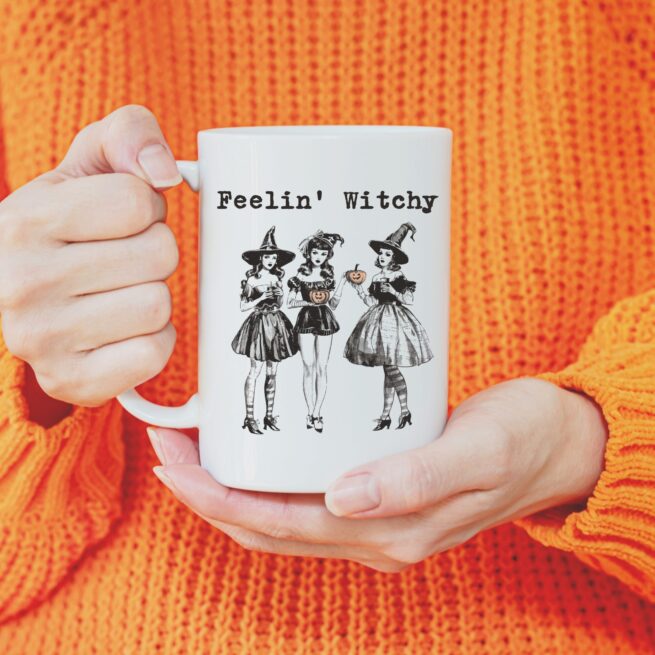feeling witchy mug - halloween