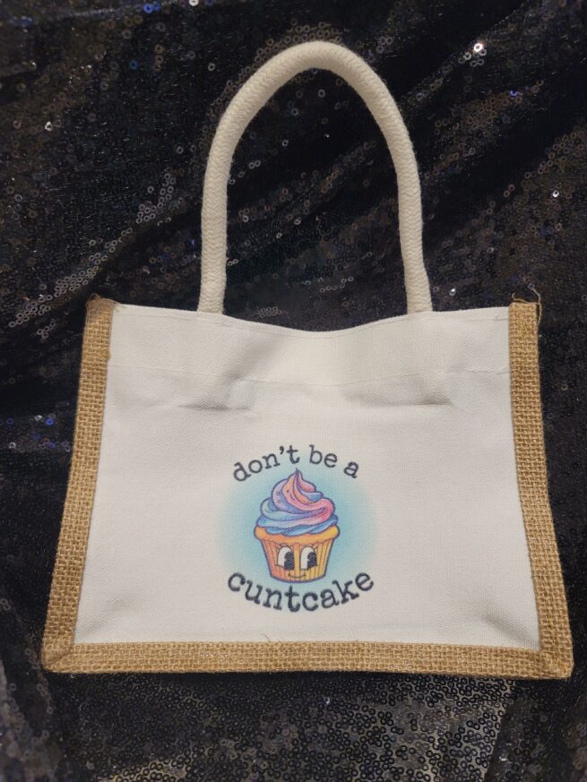 cuntcake mini tote bag