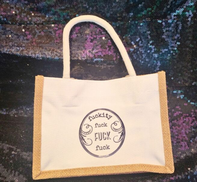 fuckity fuck fuck tote bag