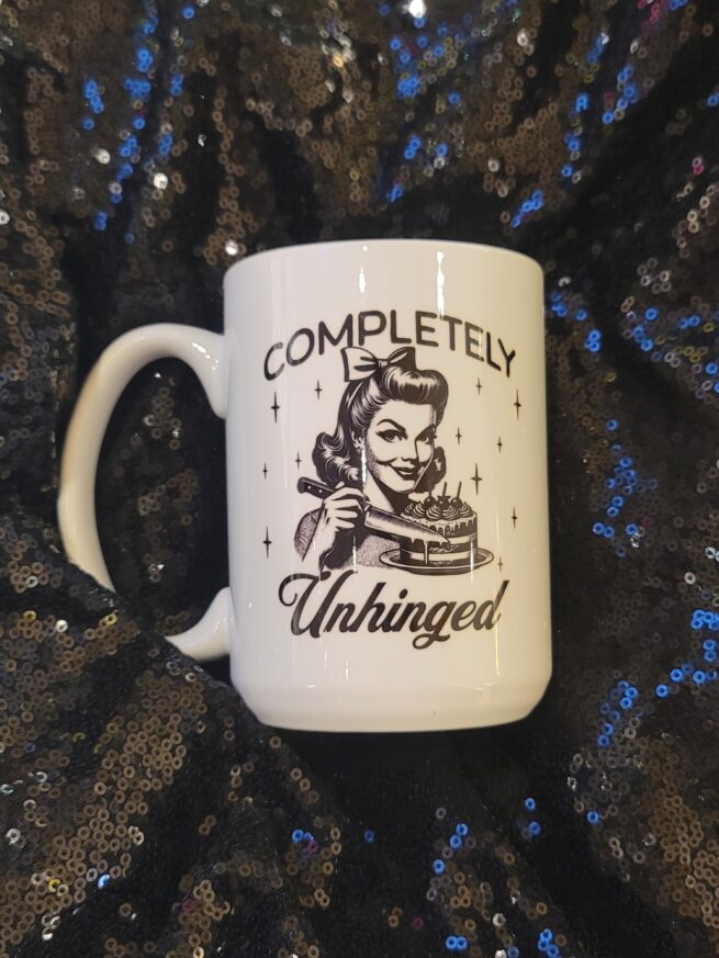 completely unhinged coffee cup