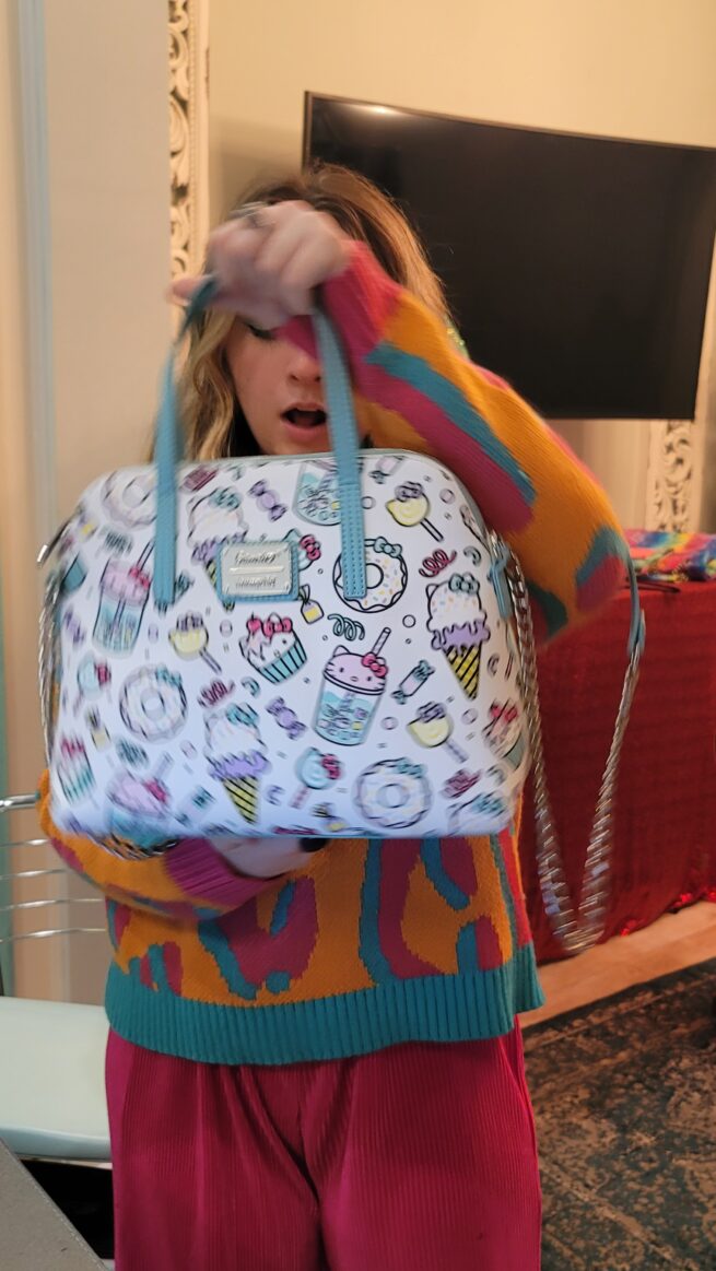hello kitty loungefly - thrift - used 1 time