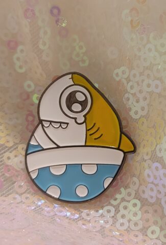 shark in a blanket pin