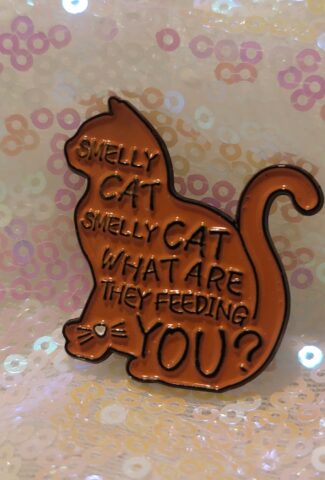 smelly cat - pin - friends