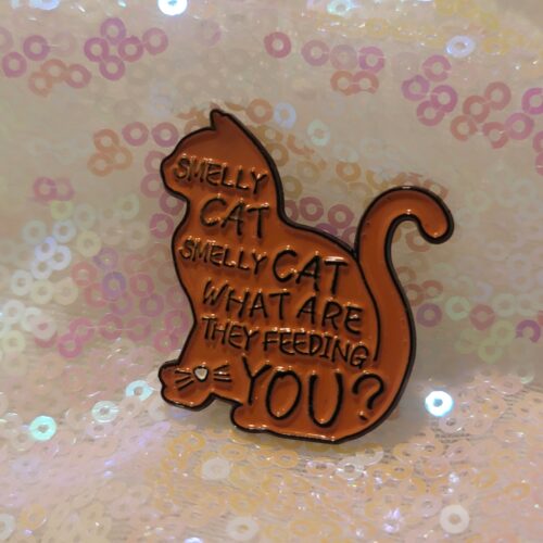 smelly cat - pin - friends