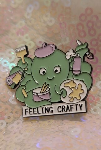 feelin crafty octopu pin