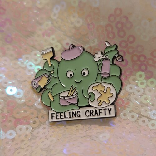 feelin crafty octopu pin