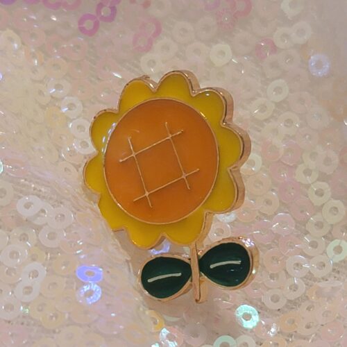 sunflower pin