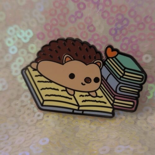 hedgehog books - pins