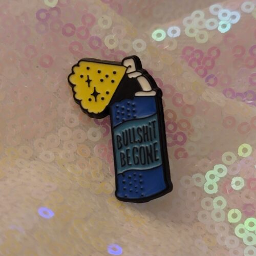 bullshit be gone spray pin